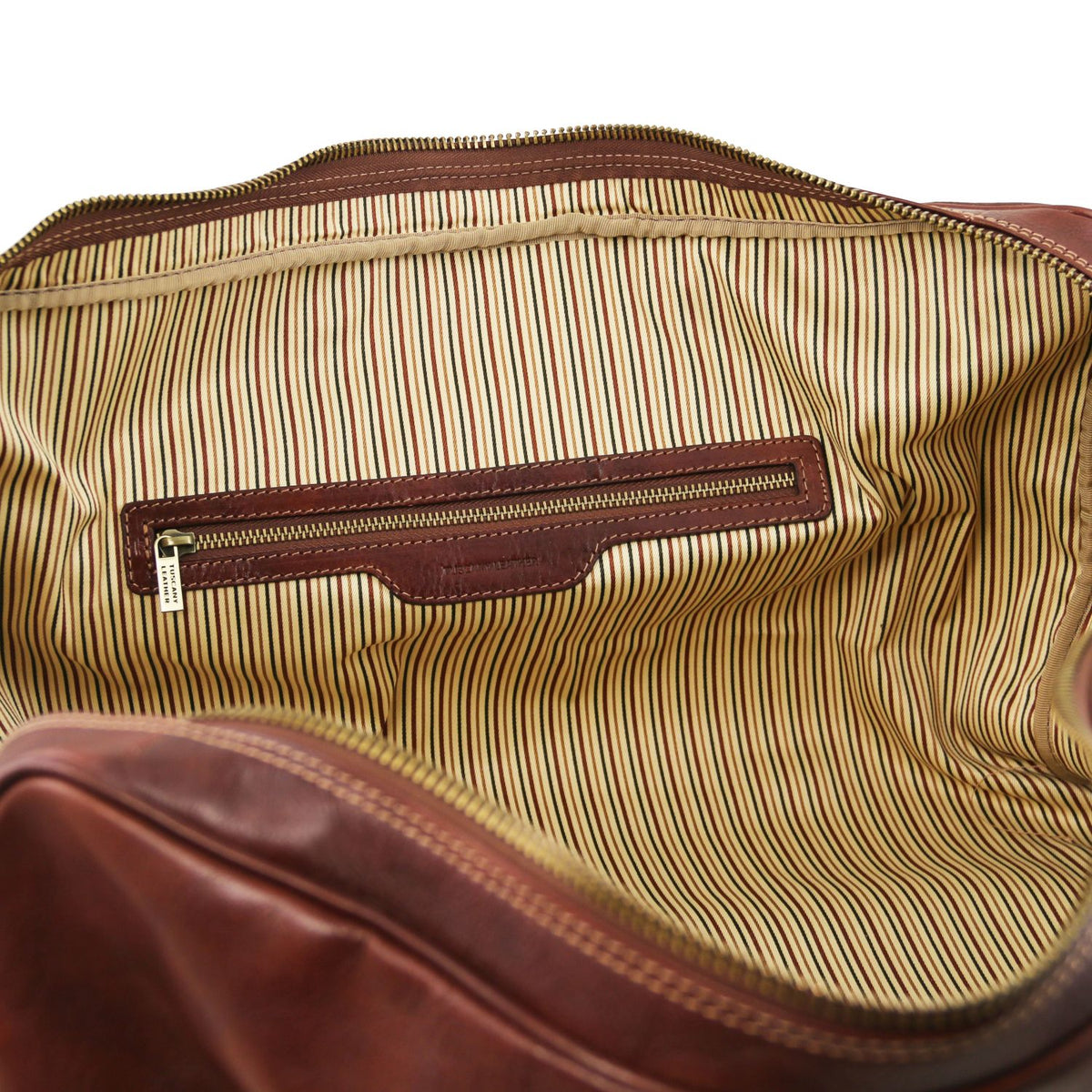 Lisbona - leather travel bag - small