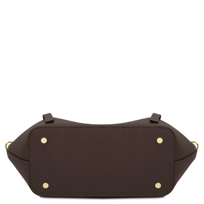 Legame - leather shopper bag - large