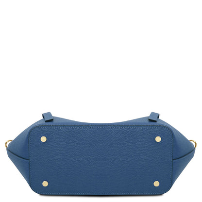 Legame - skórzana torebka typu shopper - duża