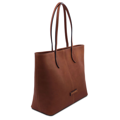 Essenza - leather shoulder bag