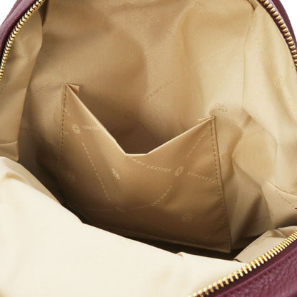 TL Bag - plecak z miękkiej skóry