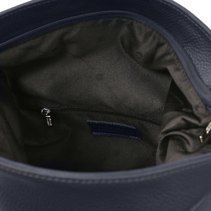 London - women's soft leather backpack