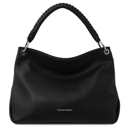 TL Bag - torebka na ramię z miękkiej skóry