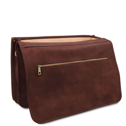 Ancona - leather briefcase