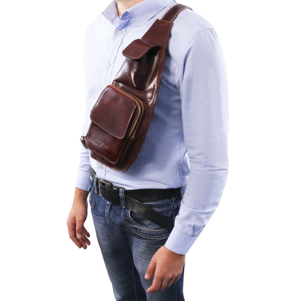 TL Crossover Bag - leather hybrid bag