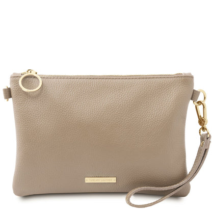 TL Bag - soft leather clutch bag