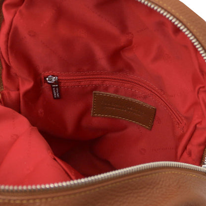 TL Bag - plecak z miękkiej skóry