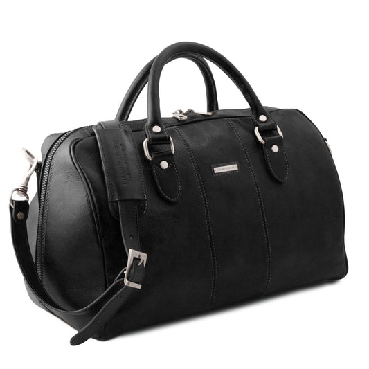 Lisbona - leather travel bag - small