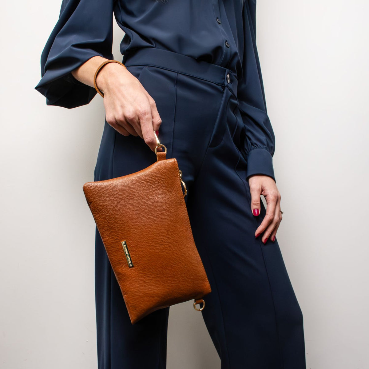 TL Bag - soft leather clutch bag