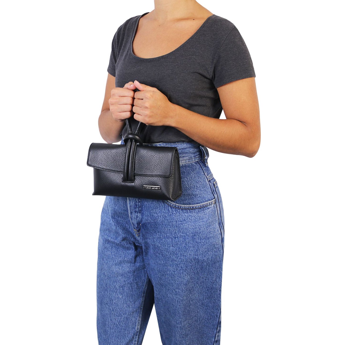TL Bag - skórzana torebka-kopertówka