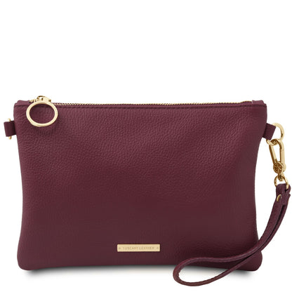 TL Bag - torebka-kopertówka z miękkiej skóry