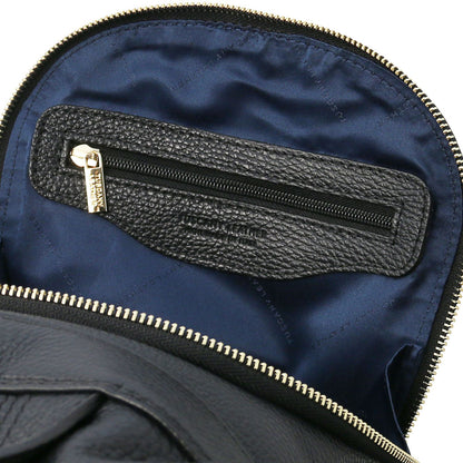 TL Bag - Women's soft leather backpack-handbag