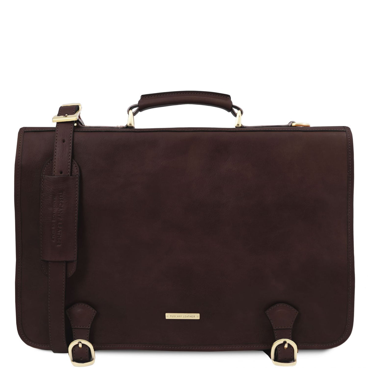 Ancona - leather briefcase
