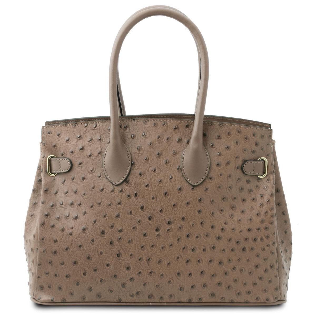 TL Bag - skórzana torebka we wzór strusi