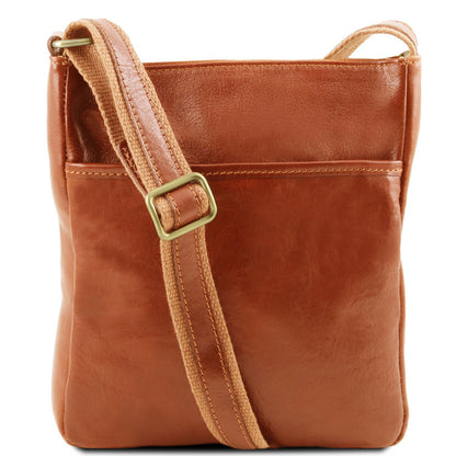 Jason - leather messenger bag