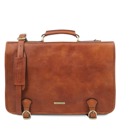 Ancona - leather briefcase