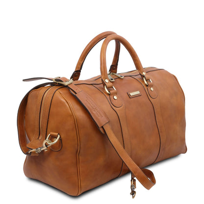 Oslo - leather travel bag