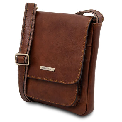 Jimmy - leather messenger bag