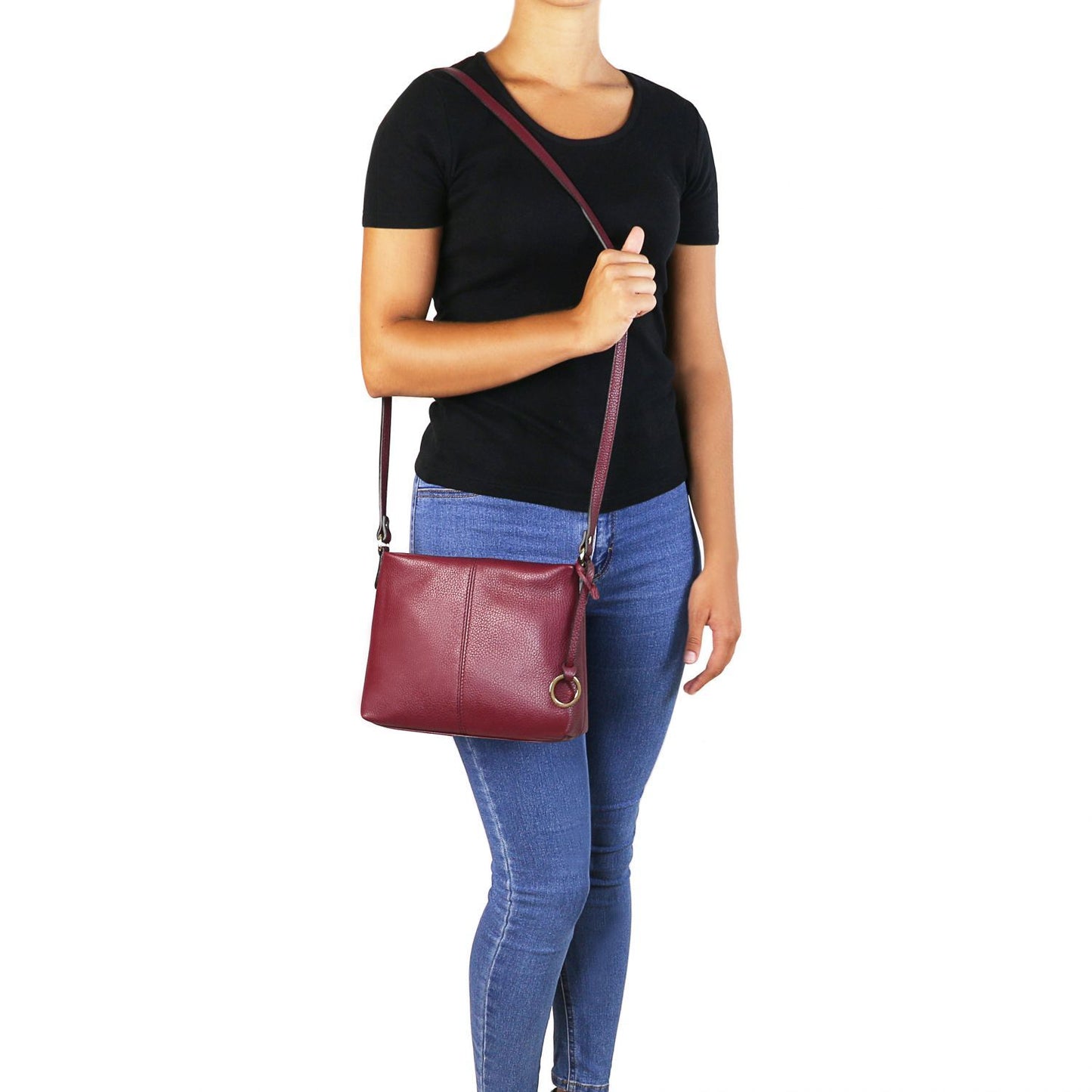TL Bag - torebka na ramię z miękkiej skóry