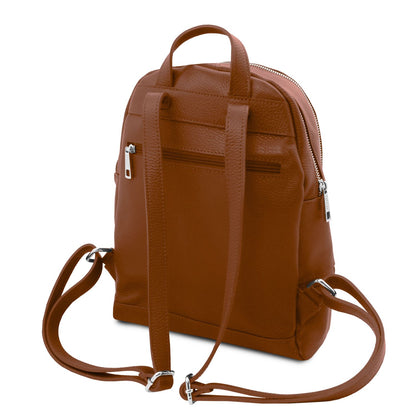 TL Bag - plecak z miękkiej skóry