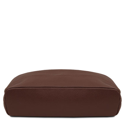 London - women's soft leather backpack