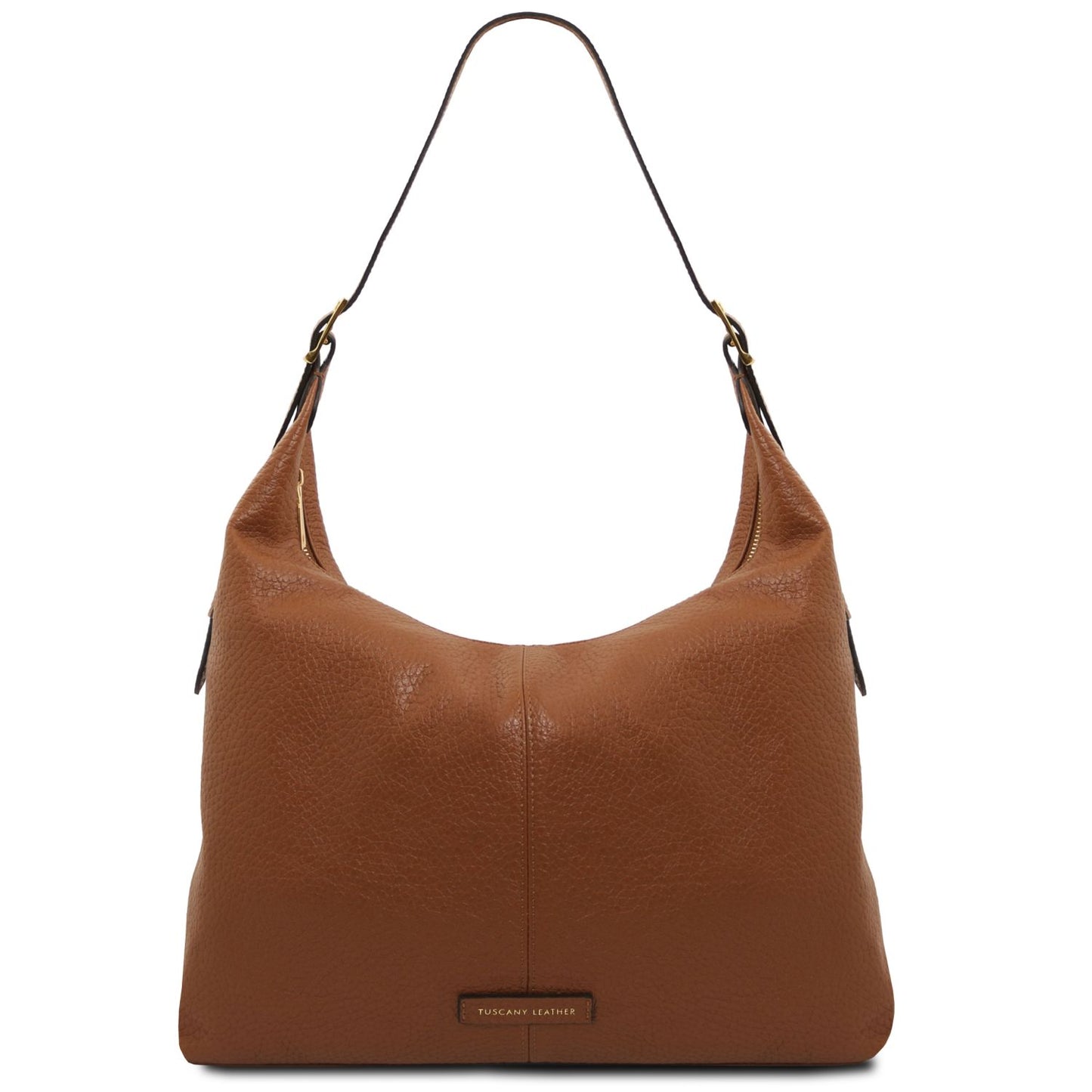 Plenia - skórzana torebka typu shopper