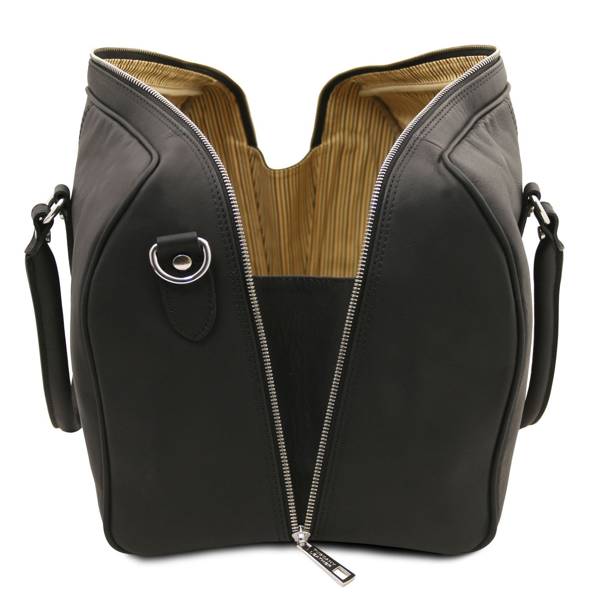 Lisbona - leather travel bag - small