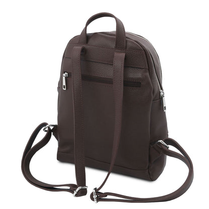 TL Bag - plecak z miękkiej skóry