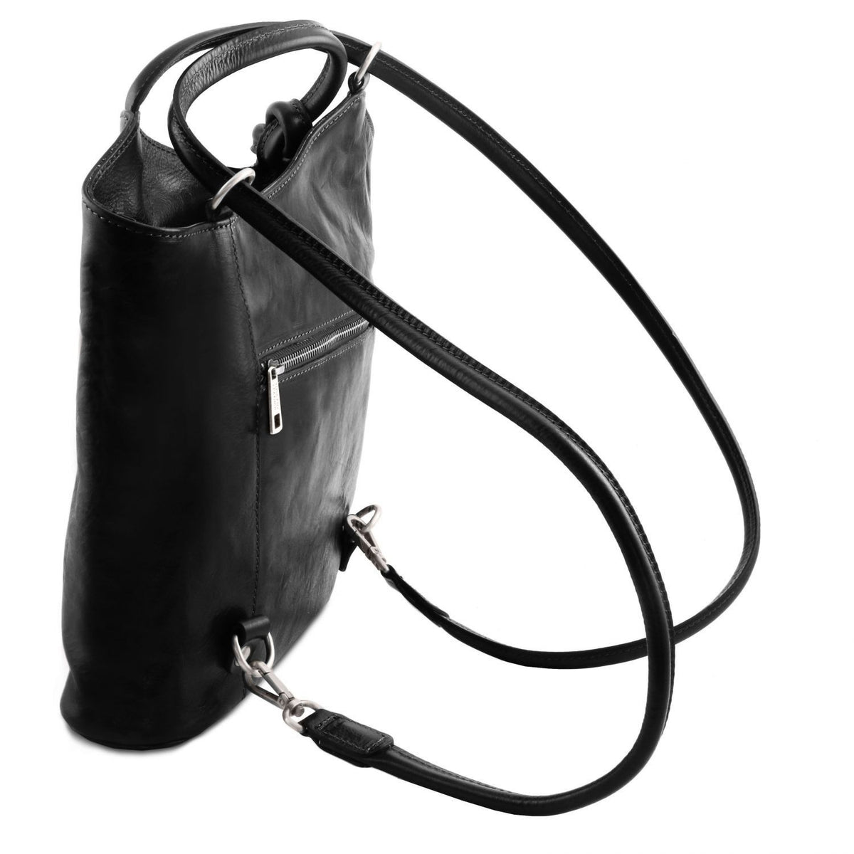 Patty - leather shoulder bag / backpack