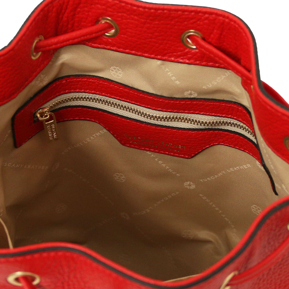 TL Bag - leather bucket bag