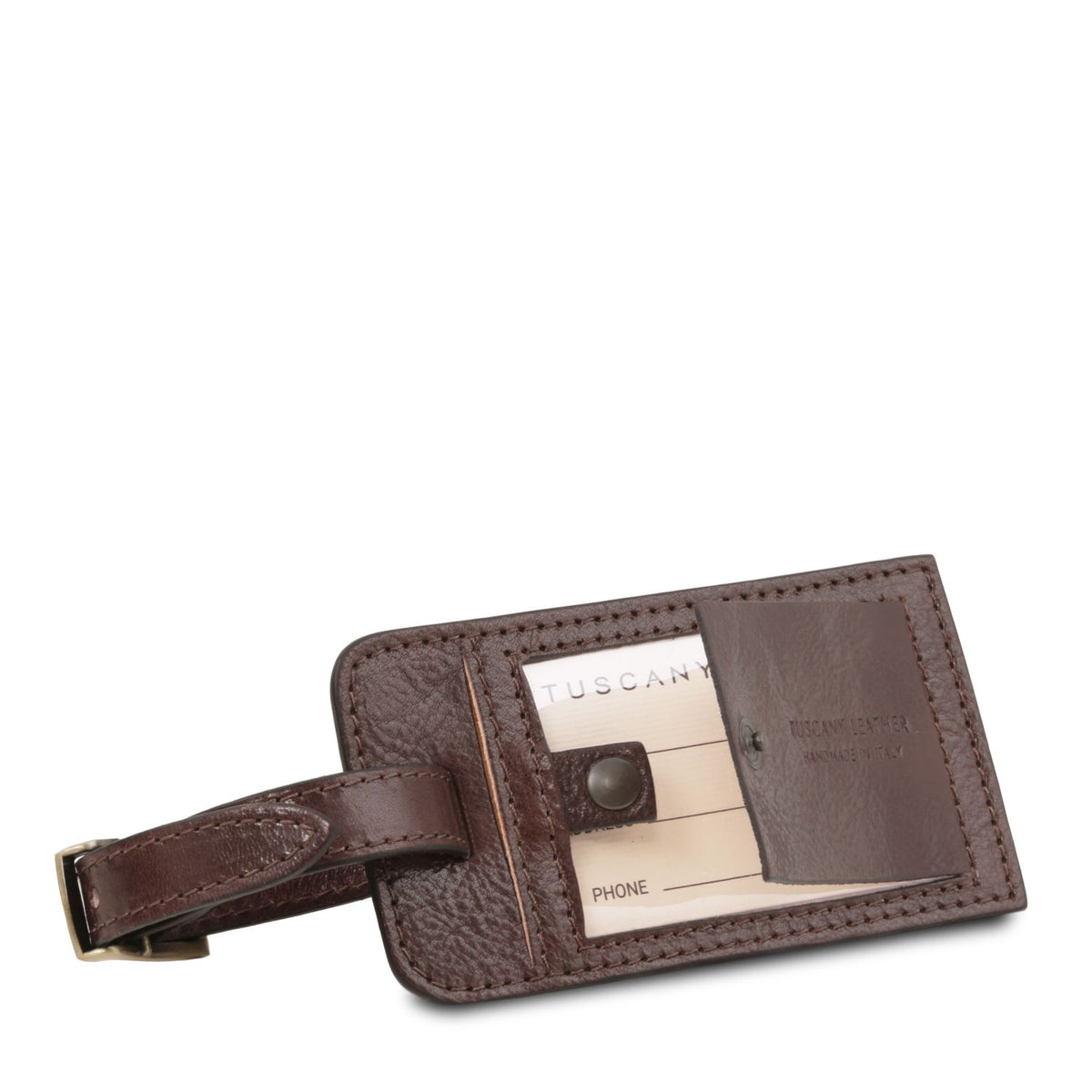 Lisbona - leather travel bag - small