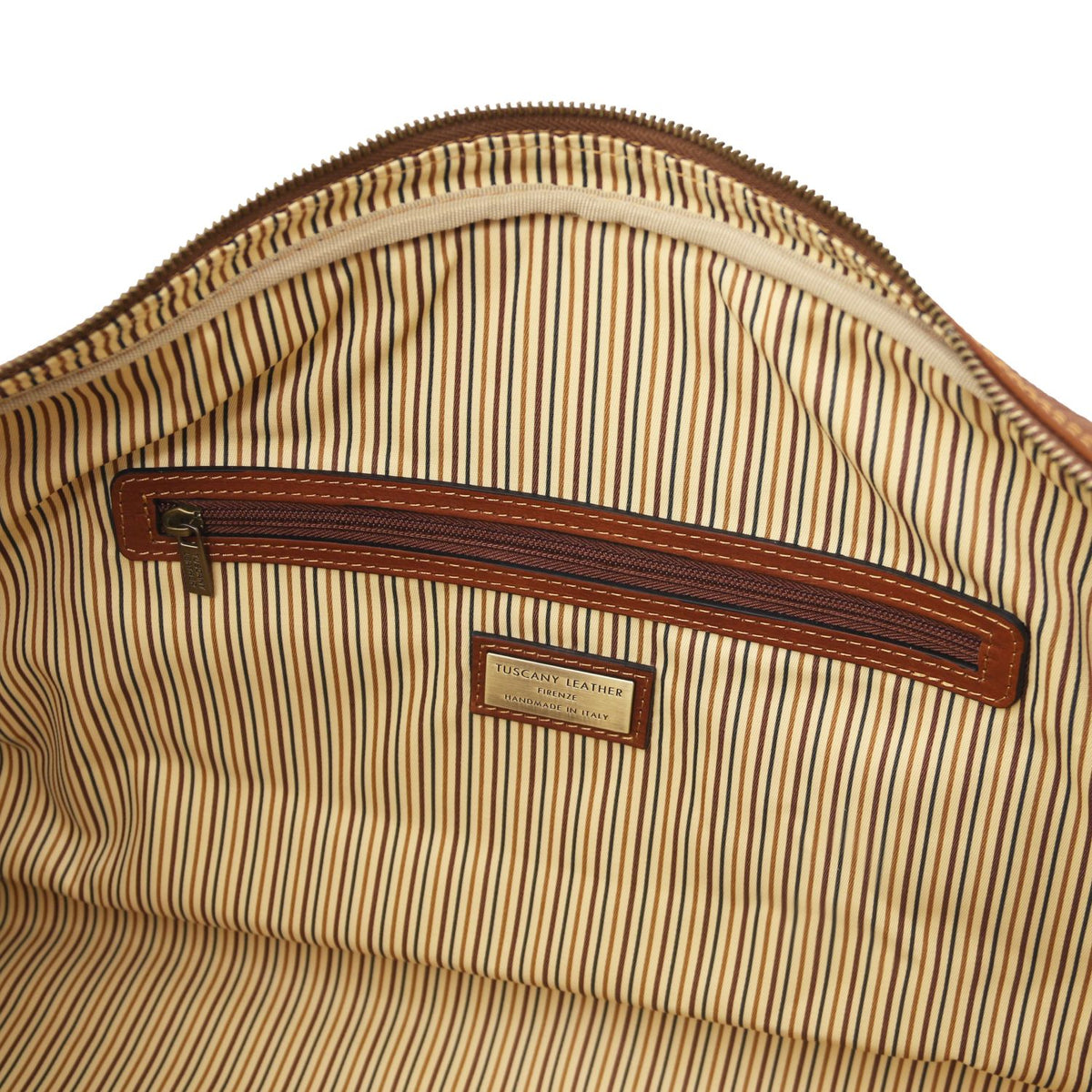 Lisbona - leather travel bag - small