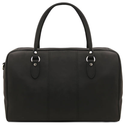 Lisbona - leather travel bag - small