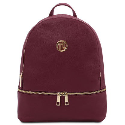 TL Bag - plecak z miękkiej skóry