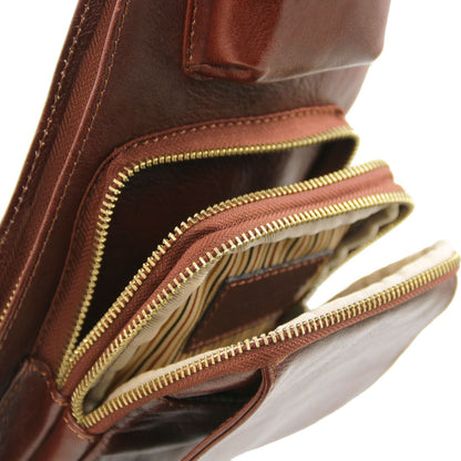 TL Crossover Bag - leather hybrid bag