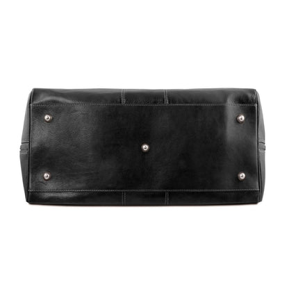 Lisbona - leather travel bag - small