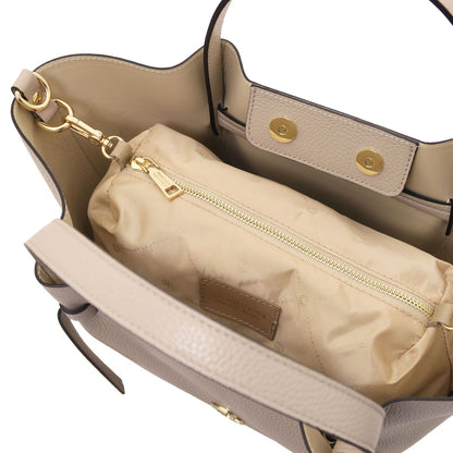 Legame - leather shopper bag - large