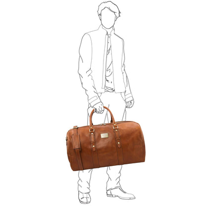 Francoforte - exclusive leather travel bag