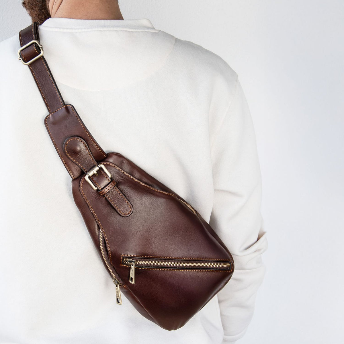 Kevin - Leather Hybrid Bag