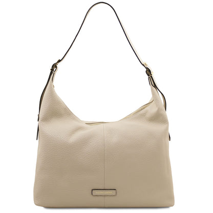 Plenia - leather shopper bag