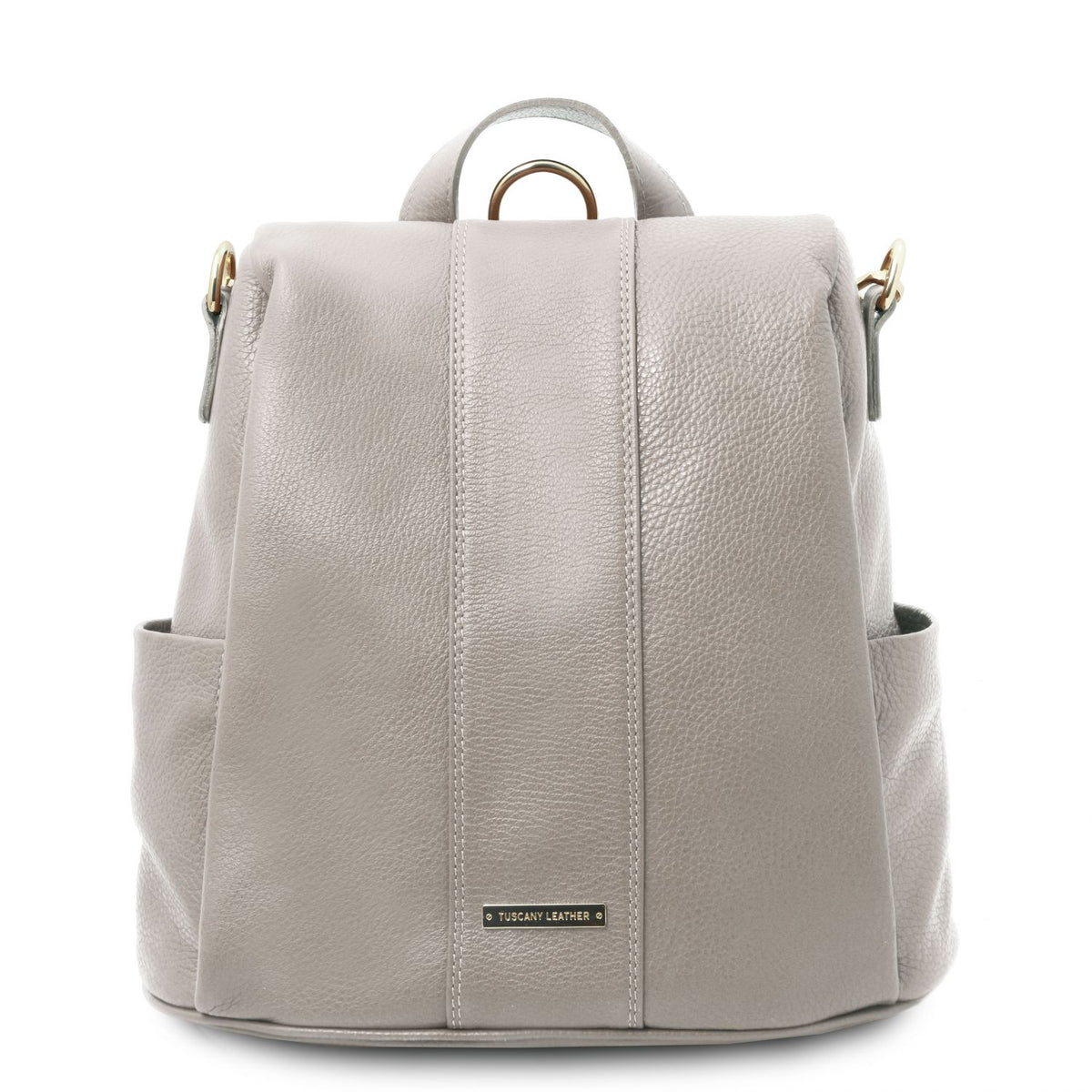TL Bag - Women's soft leather backpack-handbag