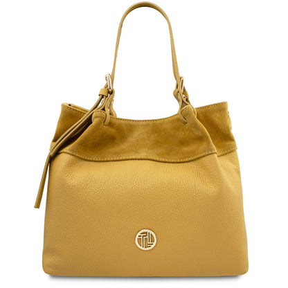 Diade - torebka typu shopper z miękkiej skóry