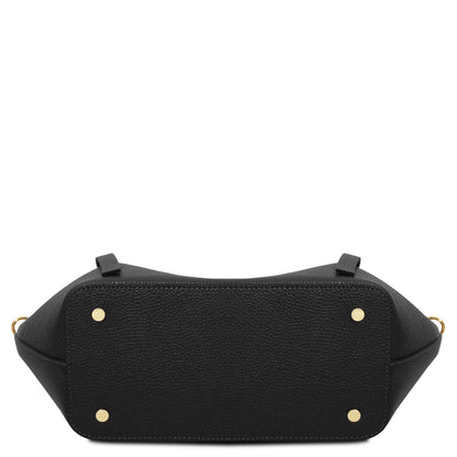Legame - skórzana torebka typu shopper - duża