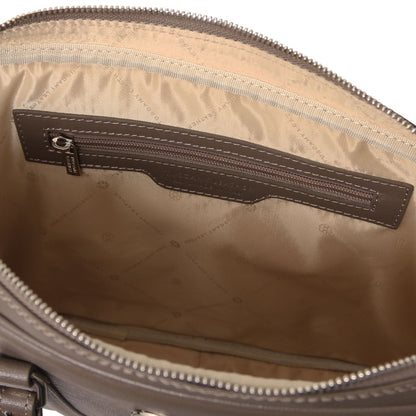 Prato - women's exclusive saffiano leather laptop briefcase