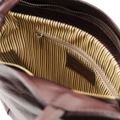 Patty - leather shoulder bag / backpack