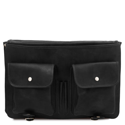 Ancona - leather briefcase