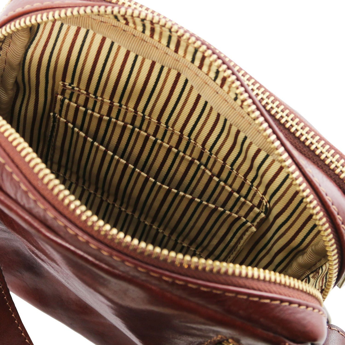 Larry - leather messenger bag