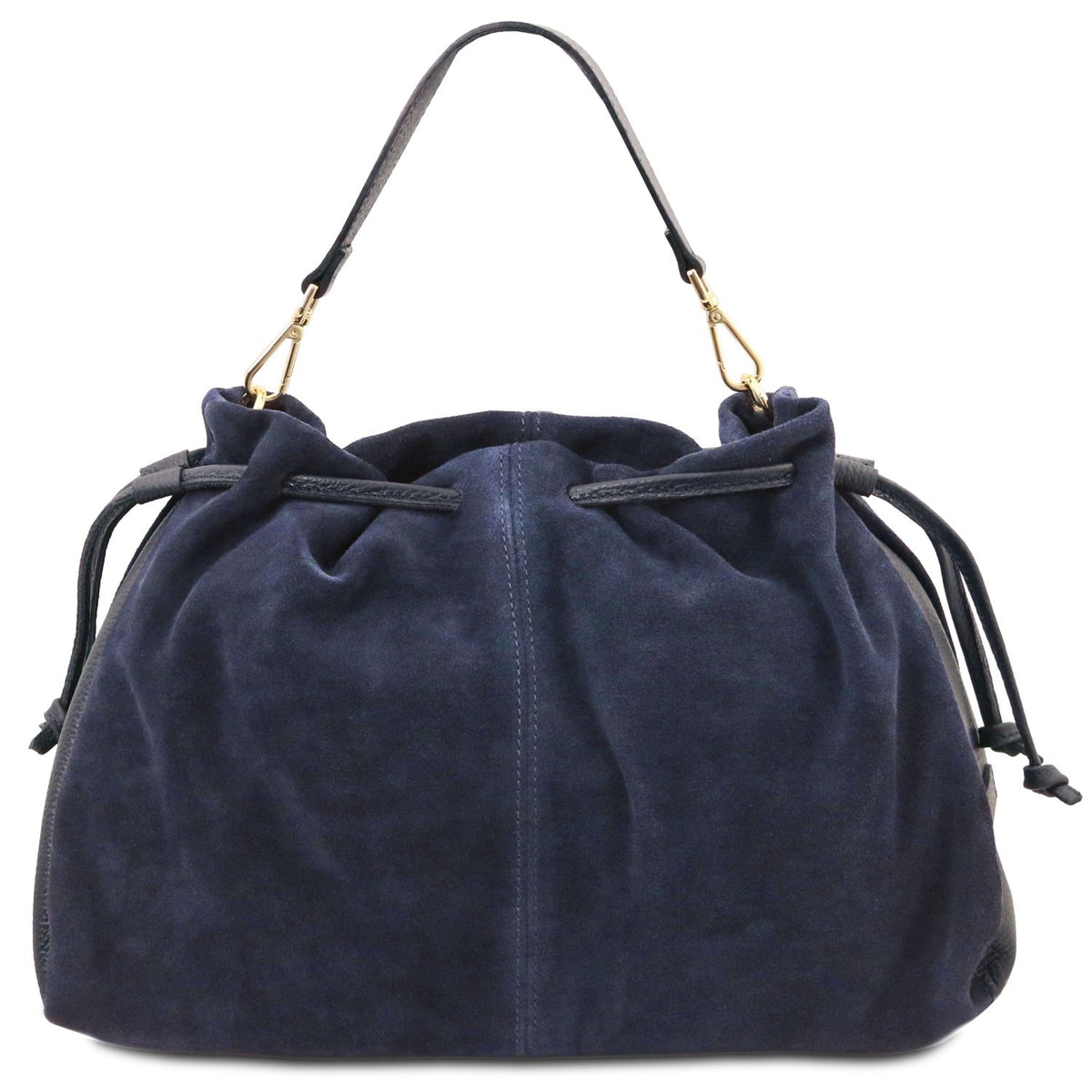 Allure - torebka typu shopper z miękkiego zamszu