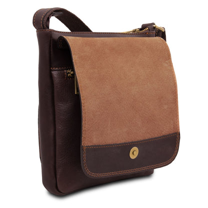 Jimmy - leather messenger bag