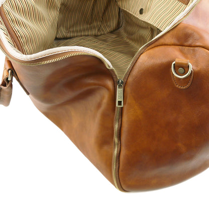 Antigua - leather travel bag